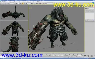3D打印模型一个boss的图片