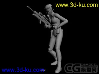 3D打印模型恐怖游戏《耶利哥》中的两个角色！！的图片
