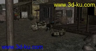 3D打印模型辐射新拉斯维加 清泉镇的图片