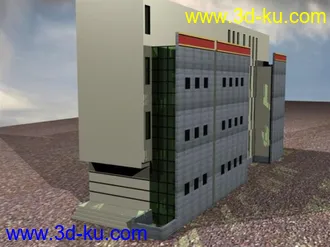 3D打印模型教学楼一个的图片