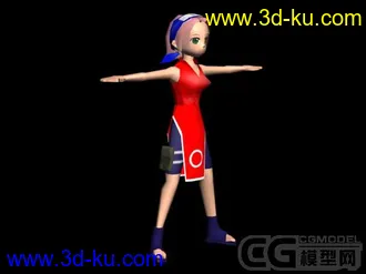 3D打印模型Naruto Character (Sakura)的图片