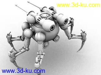 3D打印模型机械虫的图片