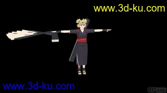3D打印模型Naruto Character (Temari) Fixed的图片