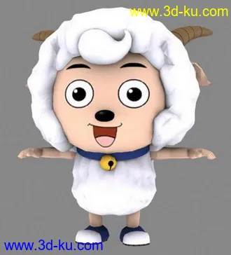 3D打印模型喜洋洋的图片