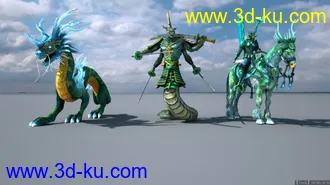 3D打印模型英雄无敌6全套怪物的图片