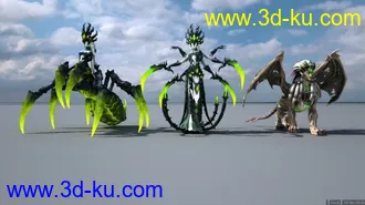 3D打印模型英雄无敌6全套怪物的图片