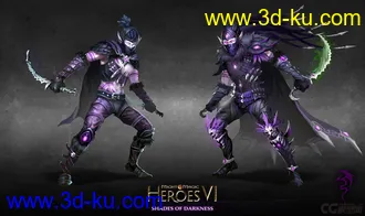 3D打印模型英雄无敌6全套怪物的图片