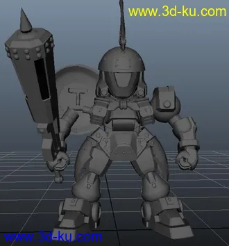 3D打印模型高达三国的图片