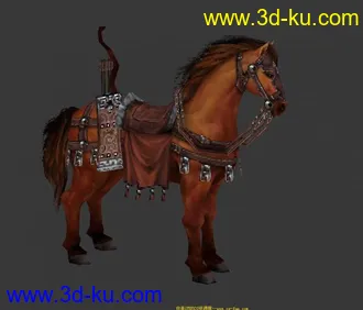 3D打印模型好马一匹的图片