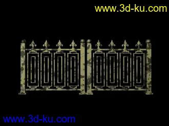 3D打印模型铁门的图片