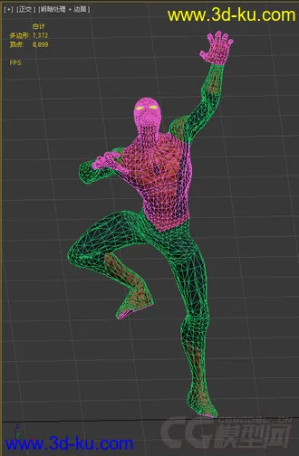 3D打印模型[首发] 蜘蛛侠：暗影之网 合辑 持续更新中的图片