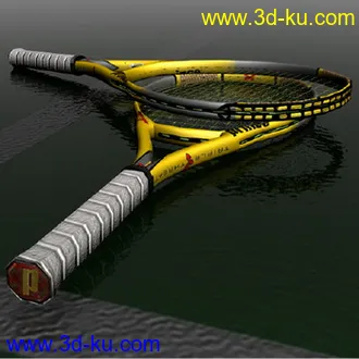 3D打印模型网球拍的图片
