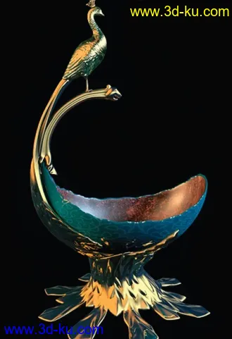 3D打印模型金凤凰带贴图奥~~~~~~的图片