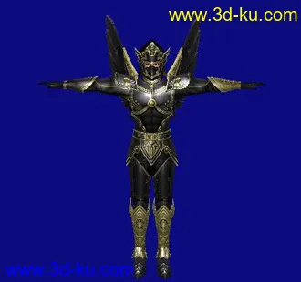 3D打印模型一个鸟人的图片