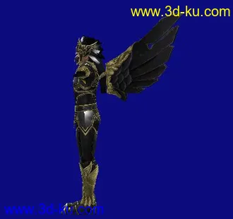 3D打印模型一个鸟人的图片