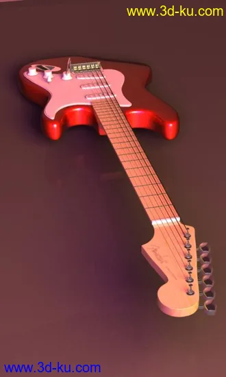Fender Stratocaster 模型的图片