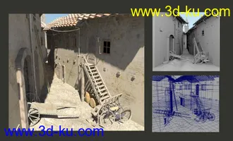 3D打印模型室外场景的图片
