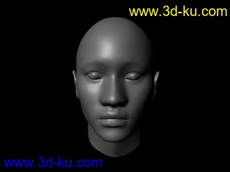 3D打印模型一个男人头的图片