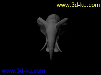 3D打印模型大象的图片