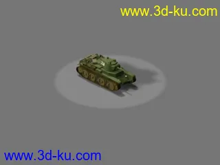 3D打印模型苏联坦克BT-7~的图片