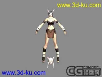 发个完美妖精模型不知道有人用得着没的图片