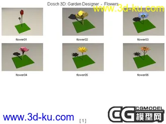 3D打印模型灌木的图片
