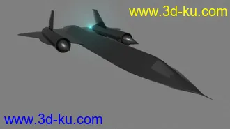 3D打印模型黑鳥戰鬥機BlackBird的图片