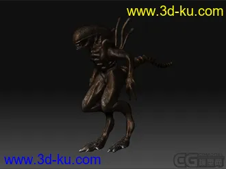 3D打印模型用Zbrush做的异形 大家尽管点不好的PP 谢谢！的图片