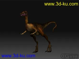 3D打印模型用Zbrush做的恐龙，希望大家PP~的图片