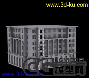3D打印模型楼房的图片