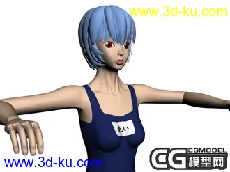 新人。。。发几个小弟做的几个绫波模型，请各位尽情地扔砖快吧= =的图片