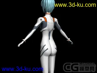 新人。。。发几个小弟做的几个绫波模型，请各位尽情地扔砖快吧= =的图片