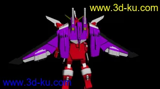 3D打印模型无限正义 背包完成  补上  不会骨架 所以没有霸气的POSE   见谅啊的图片