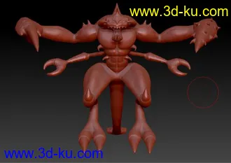 3D打印模型虚空怪的图片