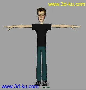 3D打印模型爆强的表情绑定人物..大家一齐练习表情动画喔的图片