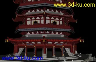 3D打印模型炯炯宝塔的图片