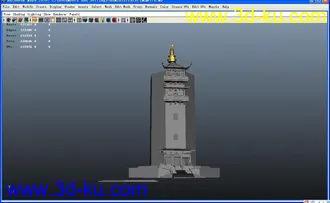 3D打印模型炯炯宝塔的图片