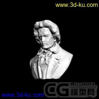 3D打印模型石膏贝多芬的图片