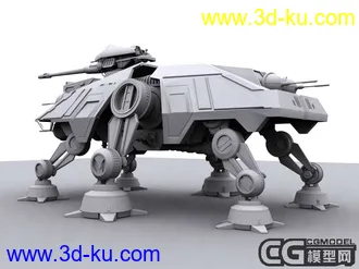 3D打印模型[color=red]星球大战-机甲战舰(造型不丑)[/color]的图片