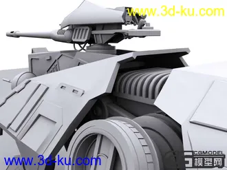 3D打印模型[color=red]星球大战-机甲战舰(造型不丑)[/color]的图片