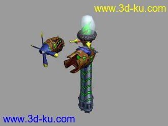 3D打印模型FusionFall - 主帐篷杀手的图片