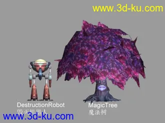 3D打印模型FusionFall - 膽小狗英雄跟其他角色的图片