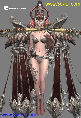 3D打印模型MAYA的女孩一个的图片