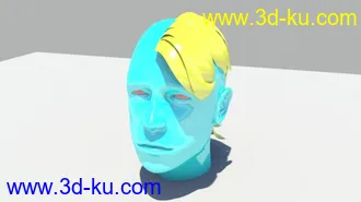 3D打印模型人头一个的图片