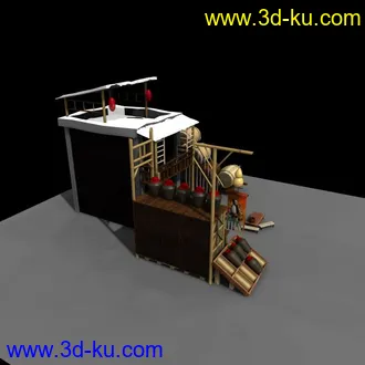 3D打印模型酒馆的图片