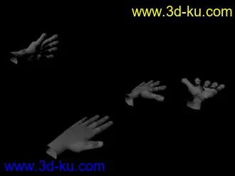 3D打印模型手的图片
