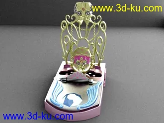 怪盗圣少女3D道具模型的图片
