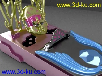 怪盗圣少女3D道具模型的图片