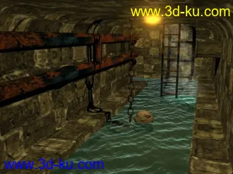 3D打印模型地下管道（下水道）场景——原创的图片