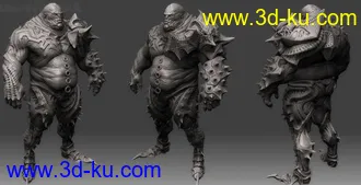 [角色模型]_Dominance War2（全球游戏美术大赛）的图片